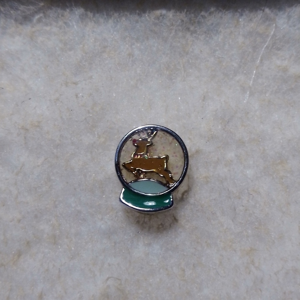 Origami owl Snow globe charm